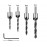 Matkap Ucu Havşa Açma Seti 5pcs 3-4-5-6mm