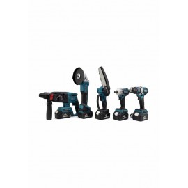 Dawreek Beşli Set MK350 (Budama Testeresi 13 MM Ç.Mandren+S.Sıkma+Ş.Spral+Ş.Hilti)