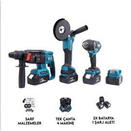 DÖRTLÜ SET MK800 2B1Ş (Ş.SPRAL+S.SIKMA+Ş.HİLTİ+IŞIK)