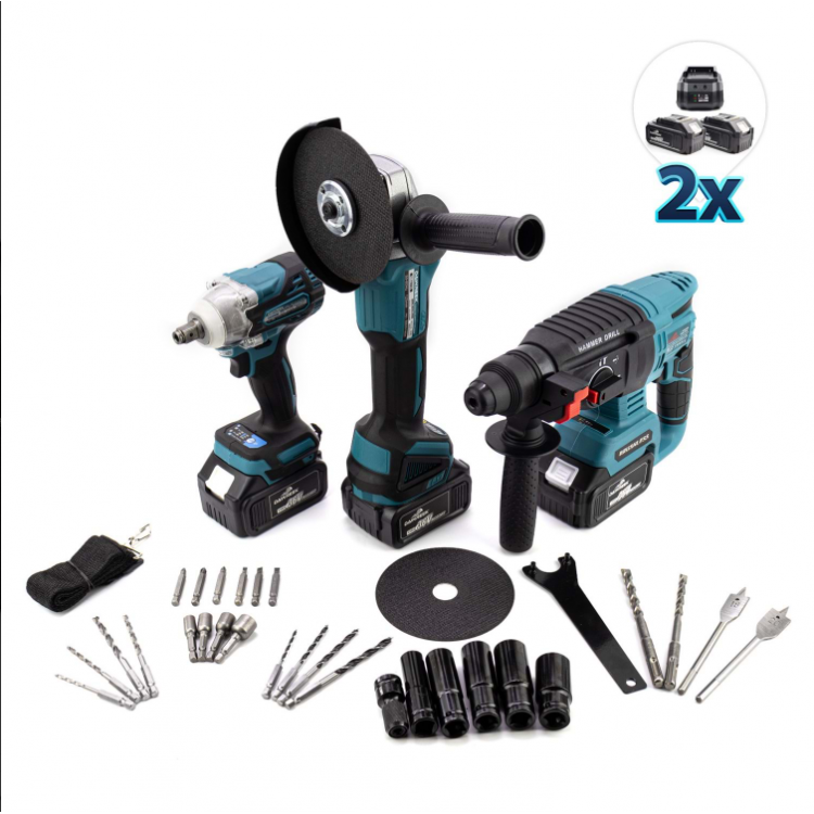 Üçlü Set 2B1Ş (Ş.Spral+S.Sıkma+Ş.Hilti)