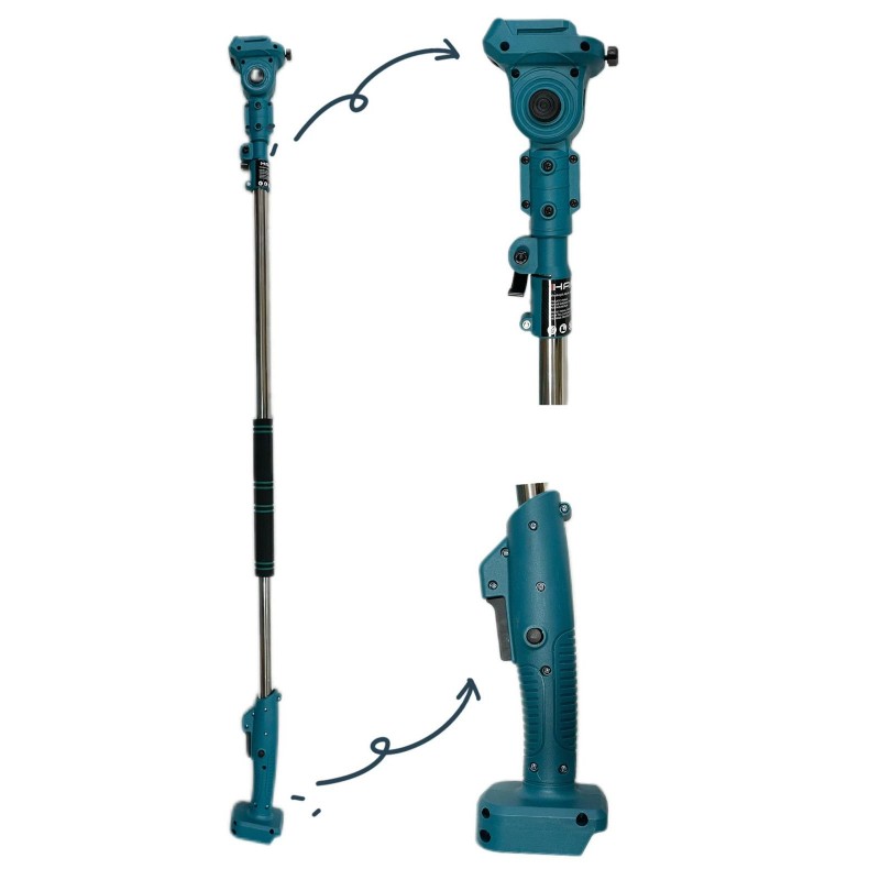 Haktaş Bağ Bahçe Budama Testere Makas İle Uyumlu Teleskopik Kol