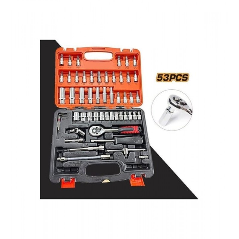 Cr-v Max 1/4 Cırcırlı 53 Parça Lokma Anahtar Takımı Bits Uç Seti Tam Set Cr-v Max 1/4 Cırcırlı 53 Parça Lokma Anahtar Takımı Bits Uç Seti Tam Set