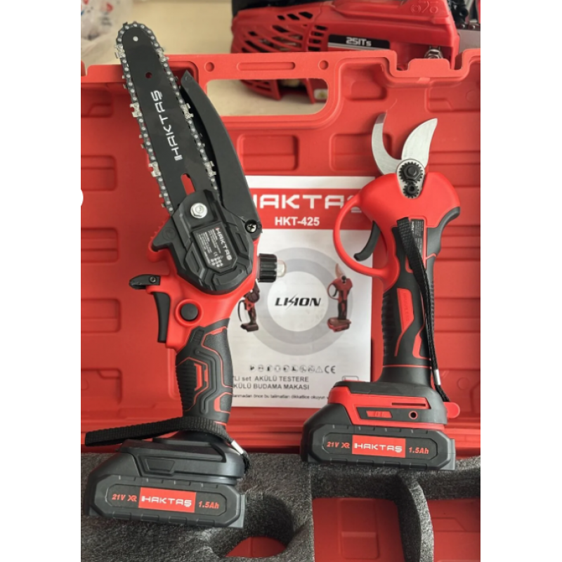 Dal Budama Makası Zincirli Testere Eko Set - Haktaş