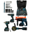 HAKTAŞ HKT-900 4 LÜ AKÜLÜ SET (KIRICI + TAŞLAMA + SOMUN SÖKME + MATKAP)