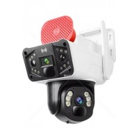 O-kam -3041 Sirenli 6 Mp Dual Lens Wifi Ptz Kamera