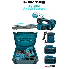 Haktaş Akülü Zincirli Yağlı Testere Çift Akülü Haktaş