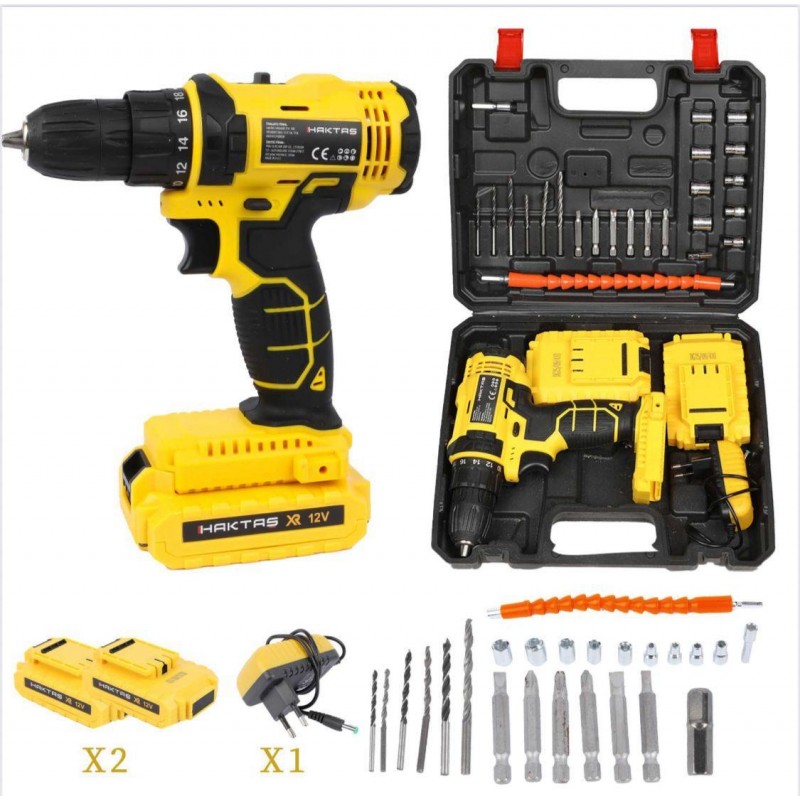 Haktaş Hks 410 Şarjlı Akülü Vidalama