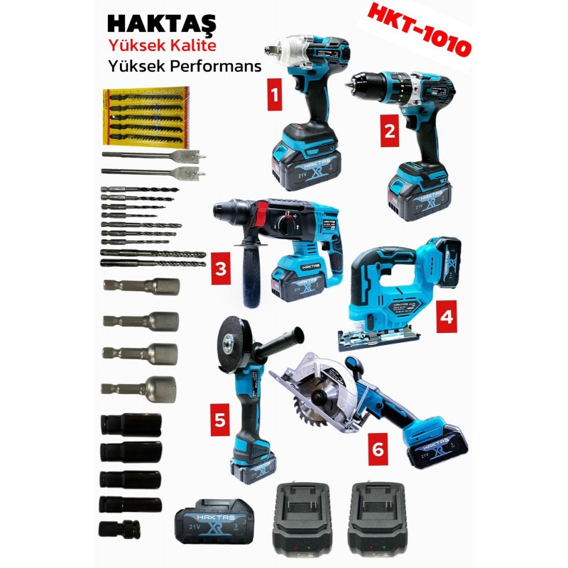 HAKTAŞ HKT-1010 6 lı Set