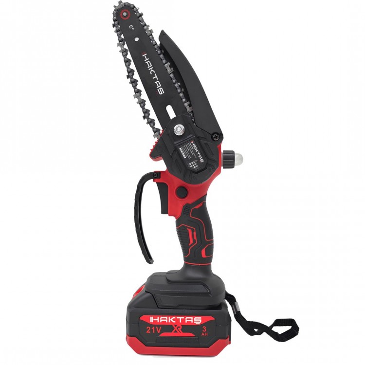 Haktaş HKT1015 Yeni Nesil Kırmızı 7li Şarjlı Vidalama Matkap Seti 21V 3ah (Kırıcı Delici, Somun Sıkma, Vidalama, Dal Budama Makası, Dekupaj, Avuç Taşlama, Dal Testeresi)