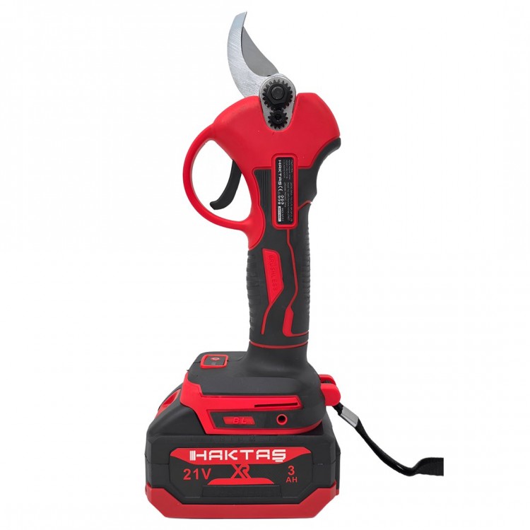 Haktaş HKT1015 Yeni Nesil Kırmızı 7li Şarjlı Vidalama Matkap Seti 21V 3ah (Kırıcı Delici, Somun Sıkma, Vidalama, Dal Budama Makası, Dekupaj, Avuç Taşlama, Dal Testeresi)