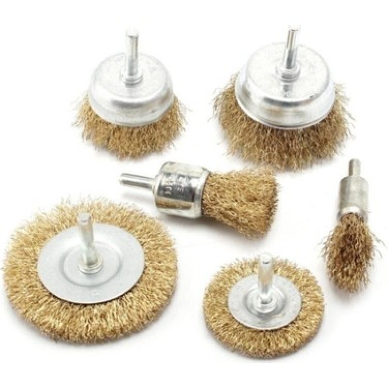 Tel Fırça Matkap İçin 5'li Set