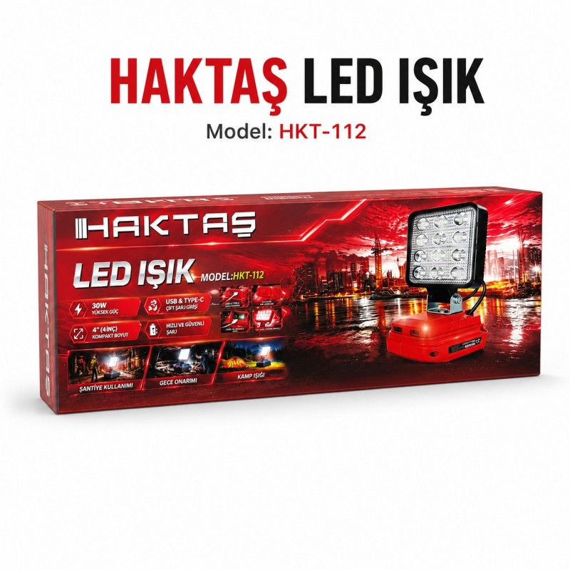 Haktaş 30W LED Işık